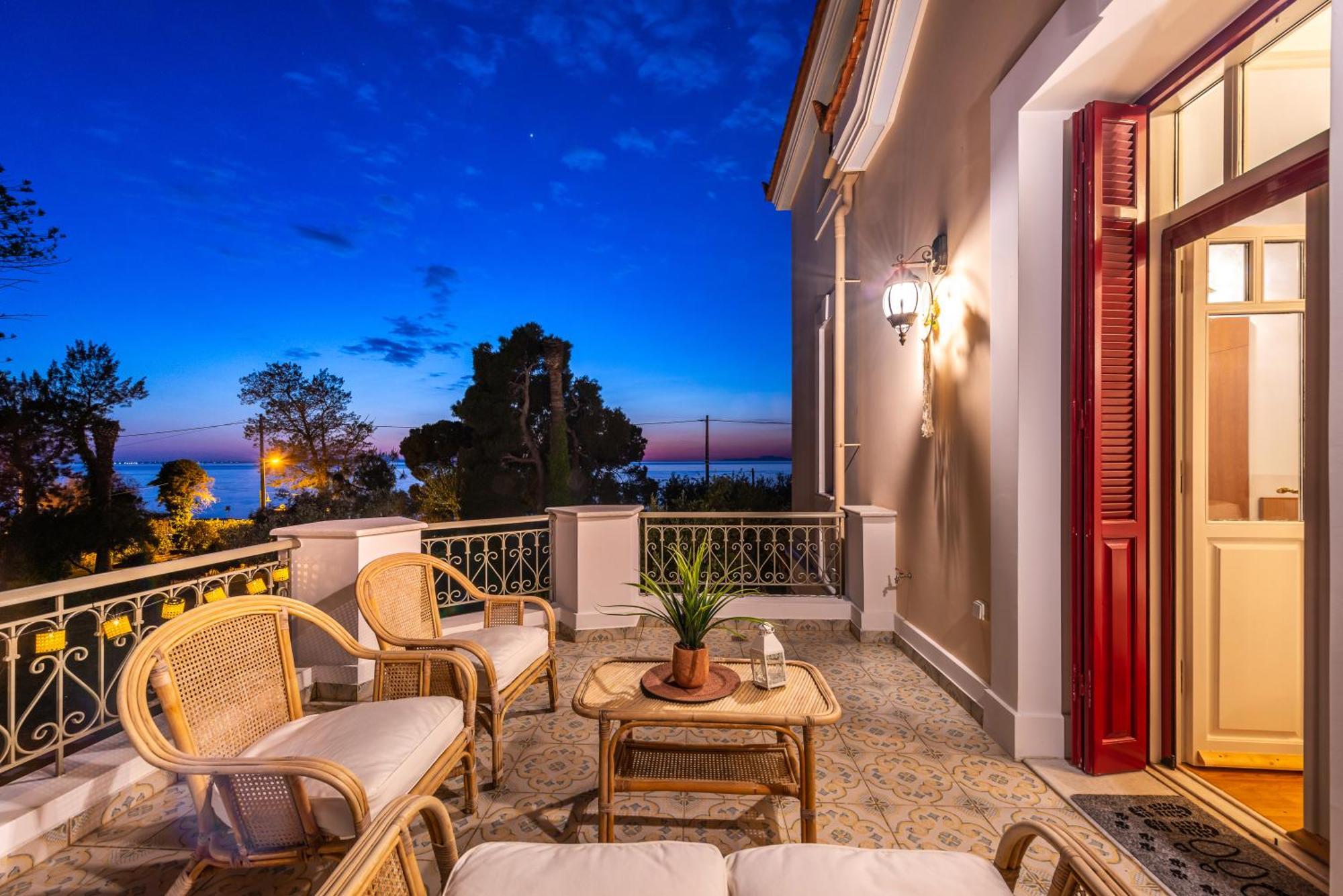 Sunset English Villas Paralía Pokoj fotografie