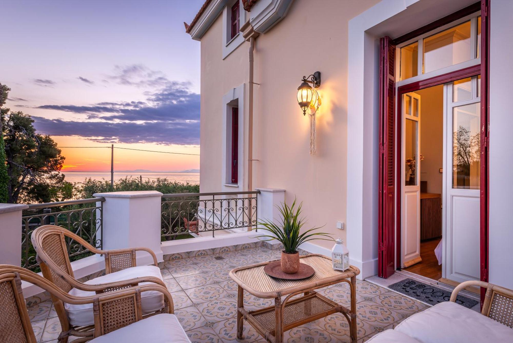 Sunset English Villas Paralía Pokoj fotografie