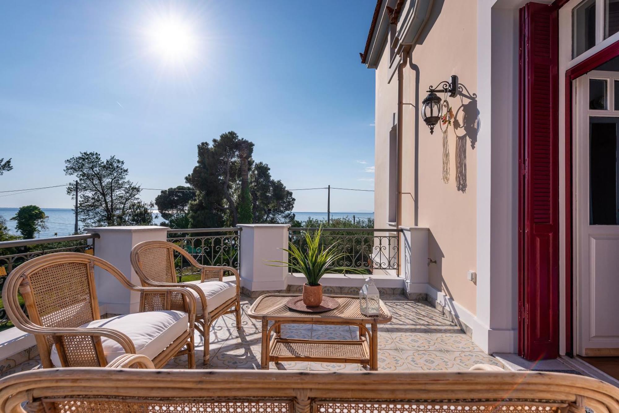 Sunset English Villas Paralía Pokoj fotografie